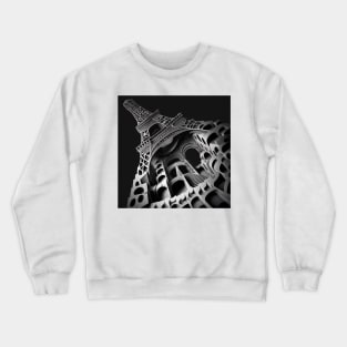 Eiffel tower by Escher Crewneck Sweatshirt